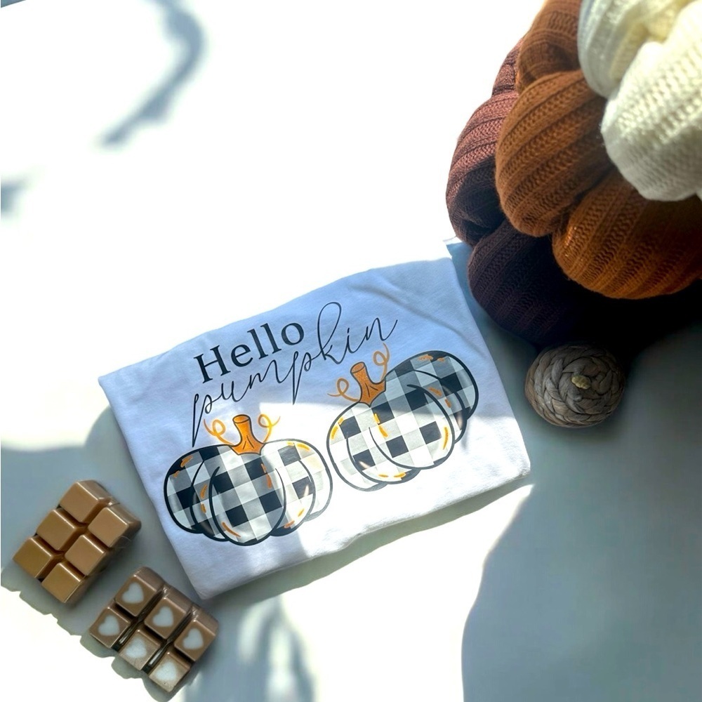 NEW Hello pumpkin Shirt